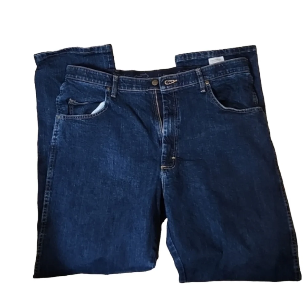 WRANGLER Flex Dark Blue Jeans NWOT